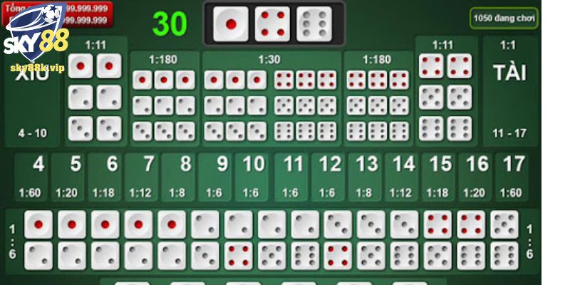 Luật chơi xí ngầu